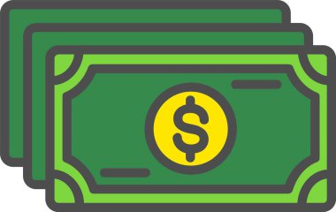 Kasa Vektörü Simgesi Tasarımı