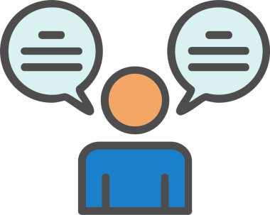 Customer Review Vector Icon Design