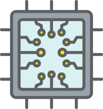 Chip Vector Icon Design