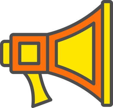 Megaphone Vector Icon Design