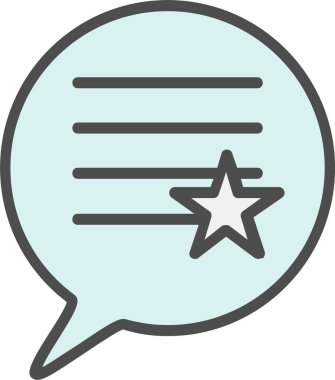 Feedback Vector Icon Design