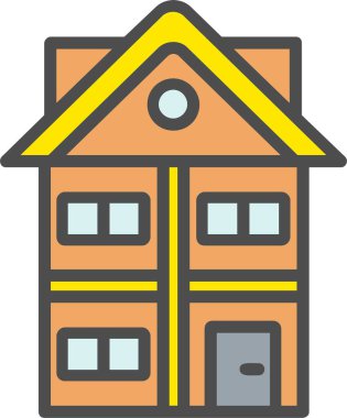 Home Stay Vector Icon Design