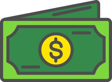 Cash Vector Icon Design