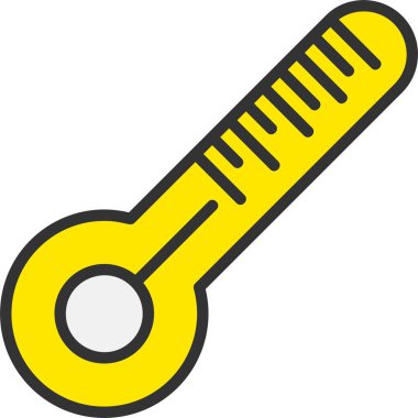 Termometre vektör simgesi tasarım