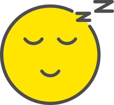 Sleepy Vector Icon Design