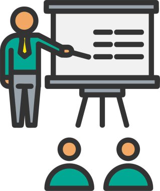 Sınıf Vektör Simgesi Tasarımı