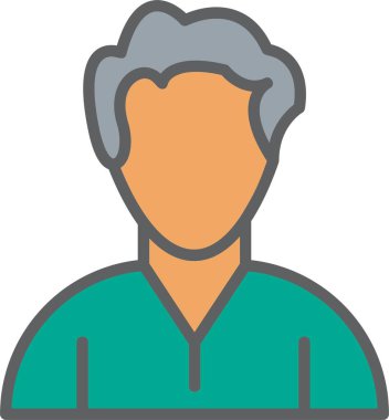 Kullanıcı vektör simgesi tasarım