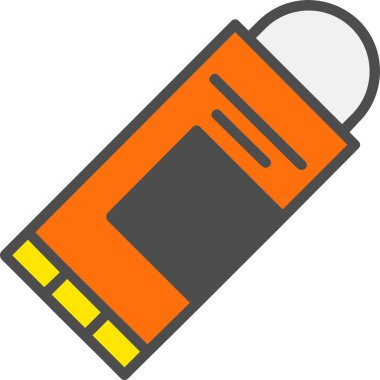 Yapıştırıcı Çubuğu Vektör Simgesi Tasarımı