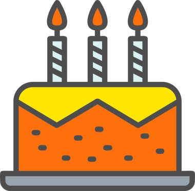 Pasta Vektörü Simgesi Tasarımı