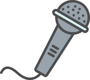 Mikrofon vektör simgesi tasarım