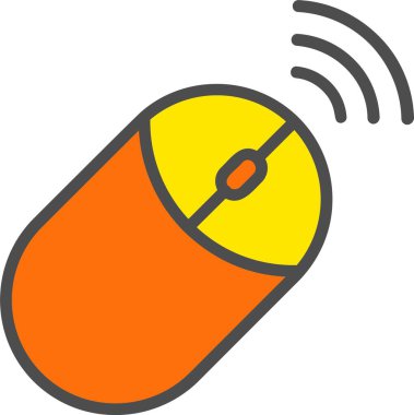 Computer Mouse Vector Icon Design