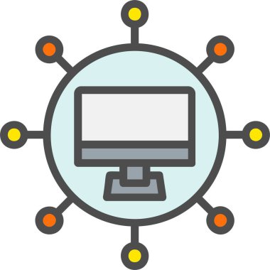 Ağ vektör simgesi tasarım