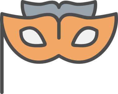 Eye Mask Vector Icon Design