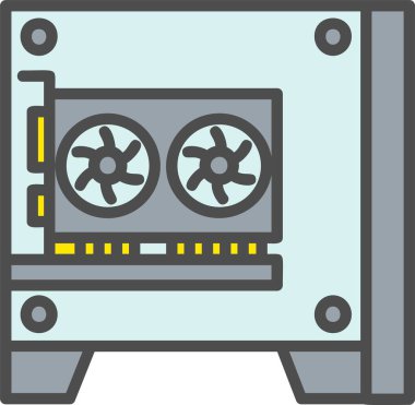 PC vektör simgesi tasarım