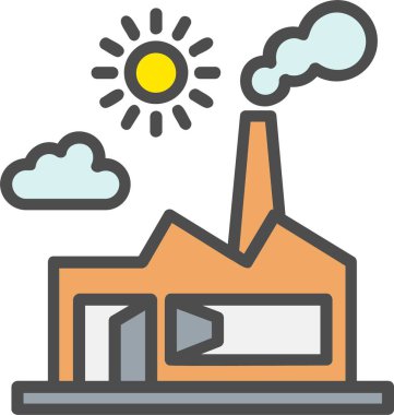 Factory Vector Icon Design