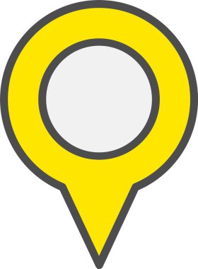 Location Pin Vector Icon Design