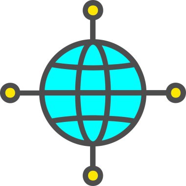 Internet Vector Icon Design