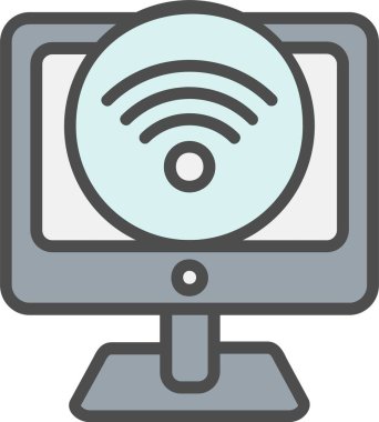 Wifi Signal Vector Icon Design