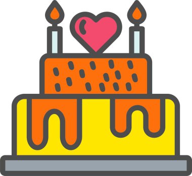 Pasta Vektörü Simgesi Tasarımı