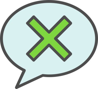 Rejection Vector Icon Design