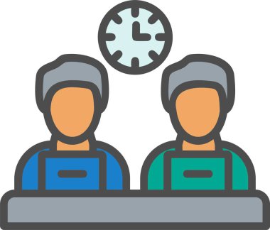 Team  Vector Icon Design