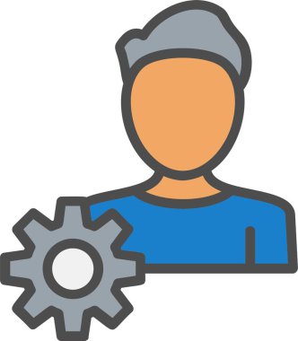 Kullanıcı vektör simgesi tasarım