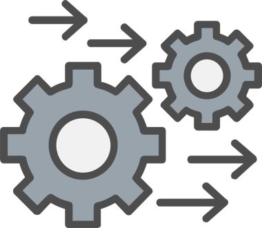 Process Vector Icon Design