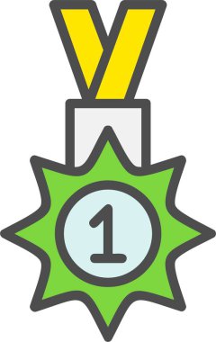 İlk Konum Vektör Simgesi Tasarımı