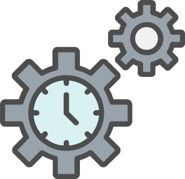 Time Management Vector Icon Design