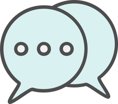 Chat Vector Icon Design