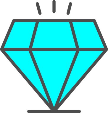 Diamond Vector Icon Design