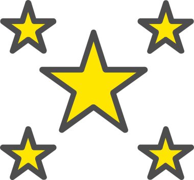 Stars Vector Icon Design