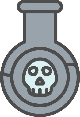 Poison Vector Icon Design