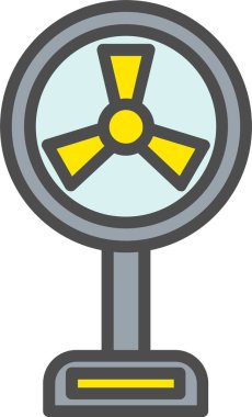 Fan Vector Icon Design