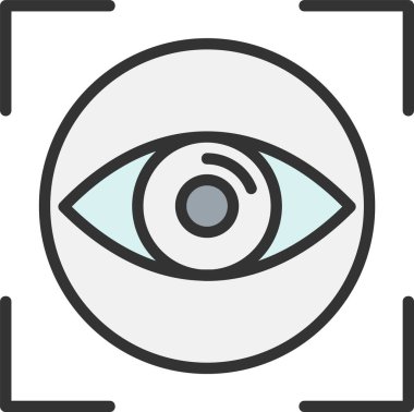 Vision Vector Icon Design