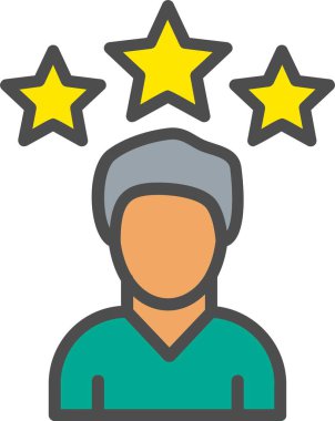 Rating Vector Icon Design