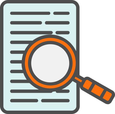 Arama vektör simgesi tasarım