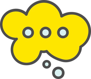 Thinking Vector Icon Design