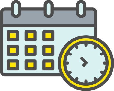 Takvim vektör simgesi tasarım