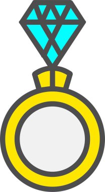 Ring Vector Icon Design