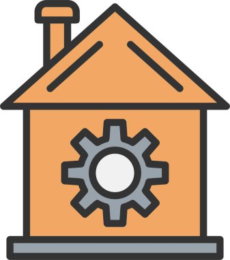 Smart Home Vector Icon Design