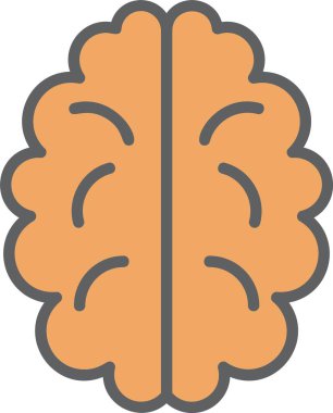 Brain Vector Icon Design