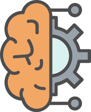 Artificial Intelligence Vector Icon Design