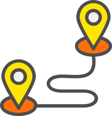 Destination Vector Icon Design