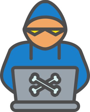 Hacker Vektör Simgesi Tasarımı
