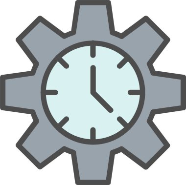 Time Management Vector Icon Design