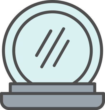 Toz Vektörü Simgesi Tasarımı