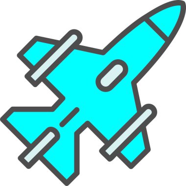 Jet Vector Icon Design