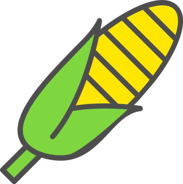 Corn Vector Icon Design