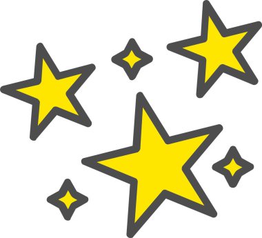 Stars Vector Icon Design